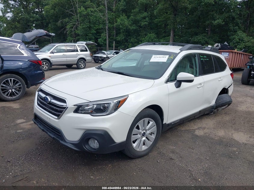 Vin: 4s4bsacc0j3389488, lot: 45945093, subaru outback 2.5i premium 20182