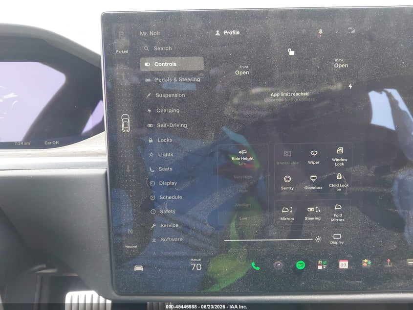 TESLA MODEL S 2022 VIN 5YJSA1E51NF493115