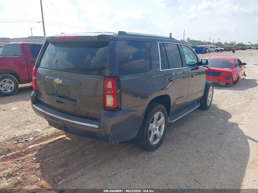 Vin: 1gnscckc3fr520746, lot: 45945100, chevrolet tahoe ltz 20154
