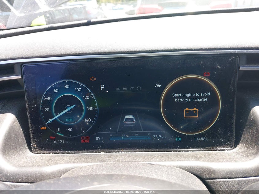 2024 HYUNDAI TUCSON HYBRID auction photo 7
