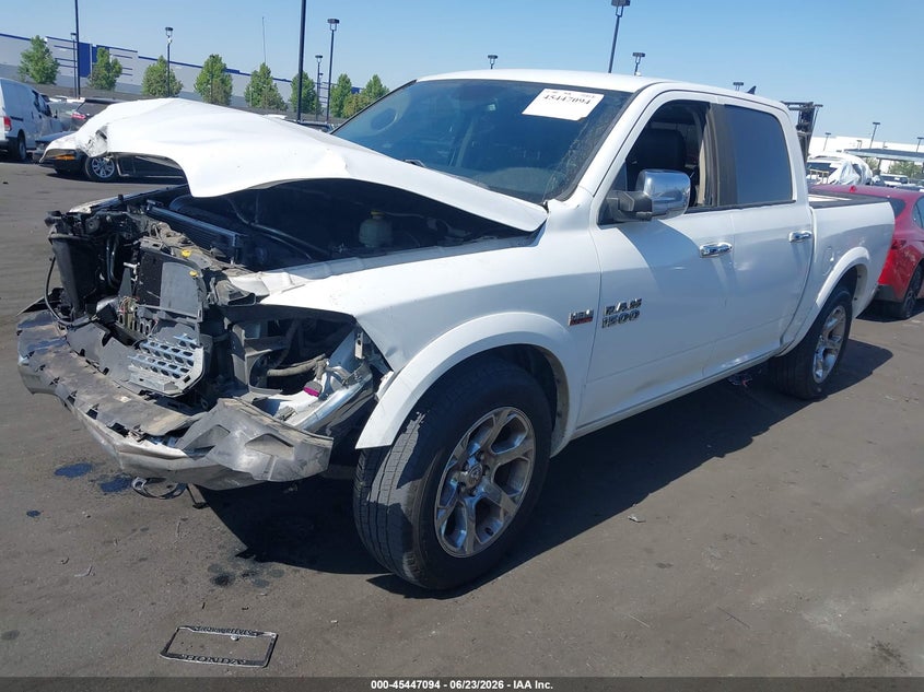 Vin: 1c6rr6nt6fs591524, lot: 45945204, ram 1500 laramie 20152
