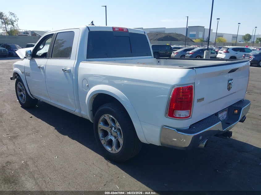 Vin: 1c6rr6nt6fs591524, lot: 45945204, ram 1500 laramie 20153