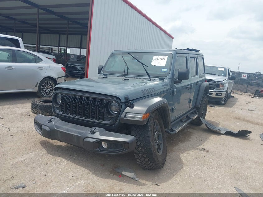 2024 JEEP WRANGLER auction photo 2
