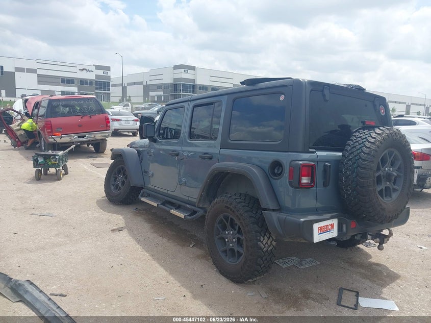 2024 JEEP WRANGLER auction photo 3