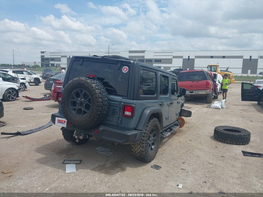 2024 JEEP WRANGLER auction photo 4