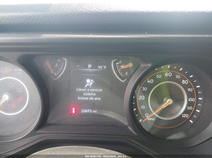 2024 JEEP WRANGLER auction photo 7
