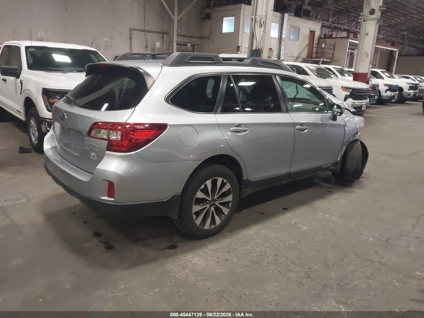 Vin: 4s4bselc2f3214867, lot: 45945235, subaru outback 3.6r limited 20154
