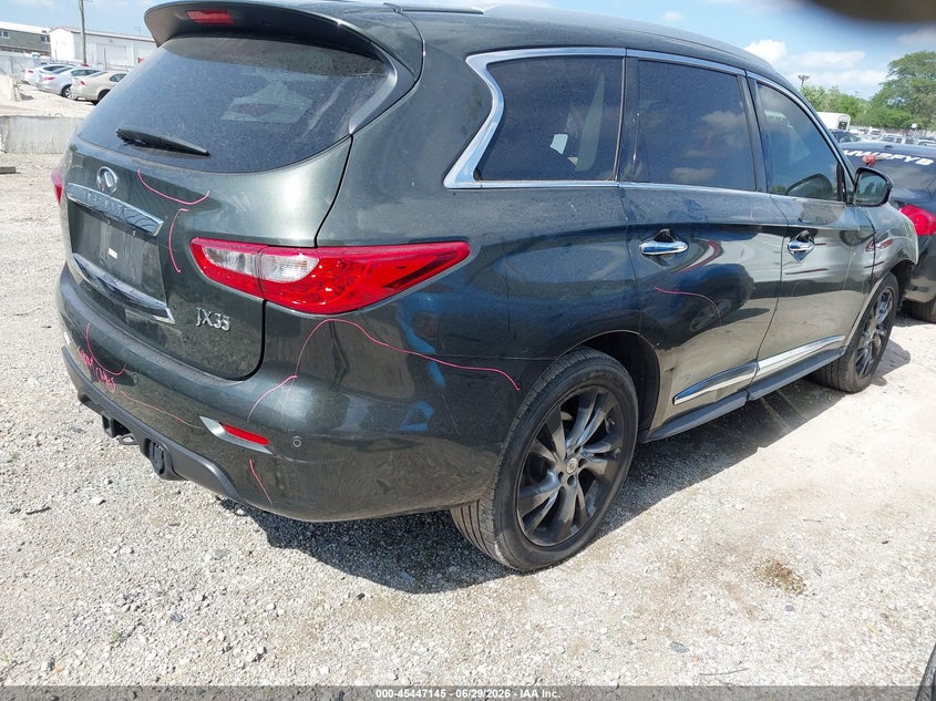 Vin: 5n1al0mn2dc312600, lot: 45945254, infiniti jx35 20134