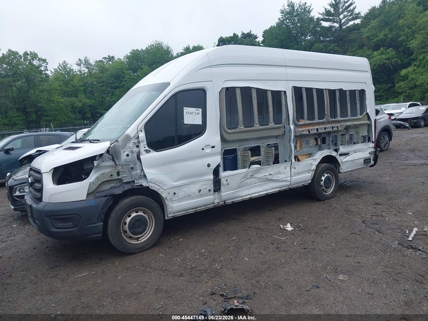 Vin: 1ftbw3x81lkb75872, lot: 45945258, ford transit-350 cargo van 20202