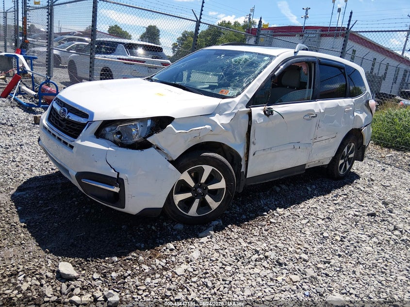 Vin: jf2sjadc6jh564059, lot: 45945260, subaru forester 2.5i premium 20182