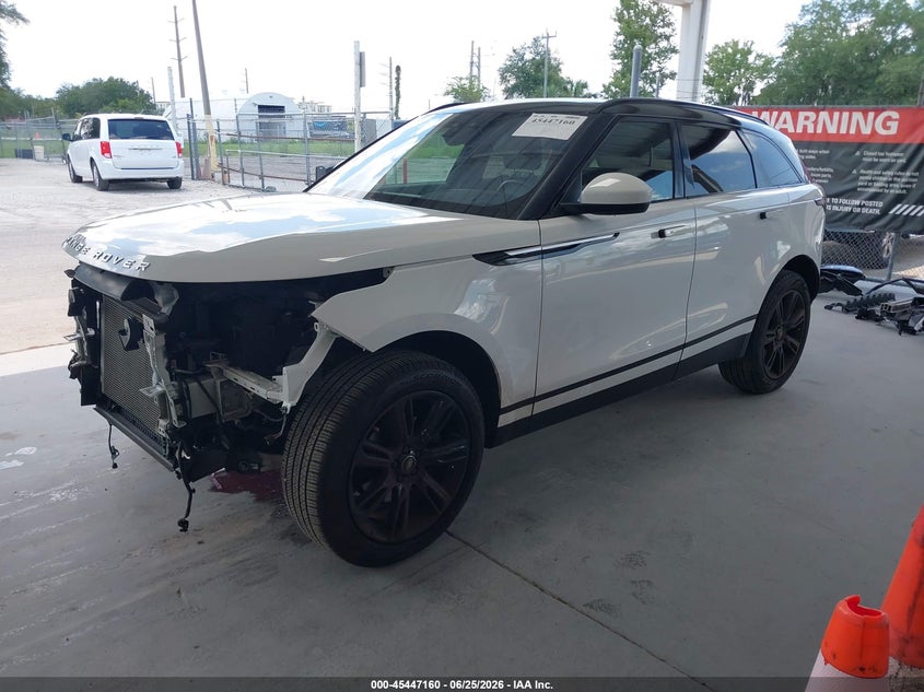 Vin: salyb2ex6la286622, lot: 45945269, land rover range rover velar p250 s 20202