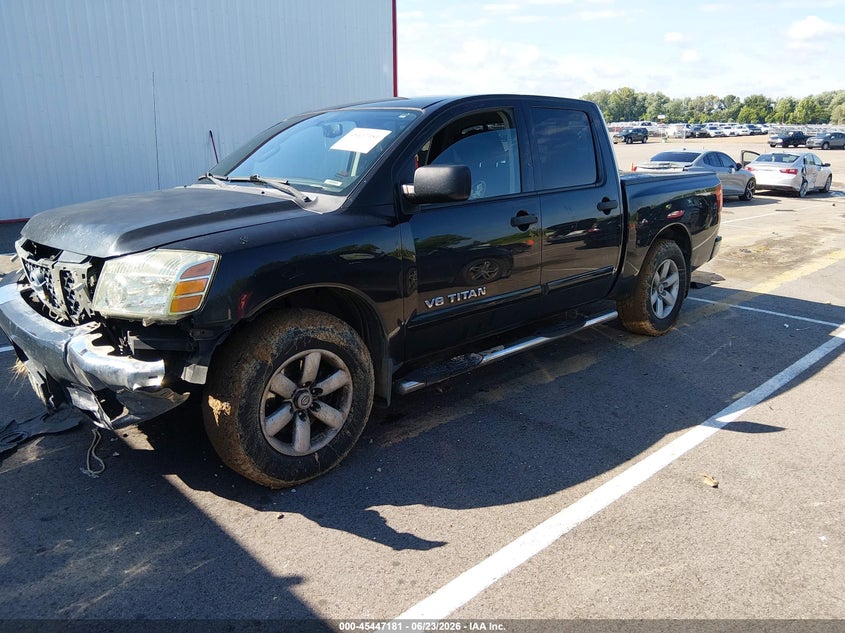 Vin: 1n6ba0ed5cn321439, lot: 45945290, nissan titan sv 20122