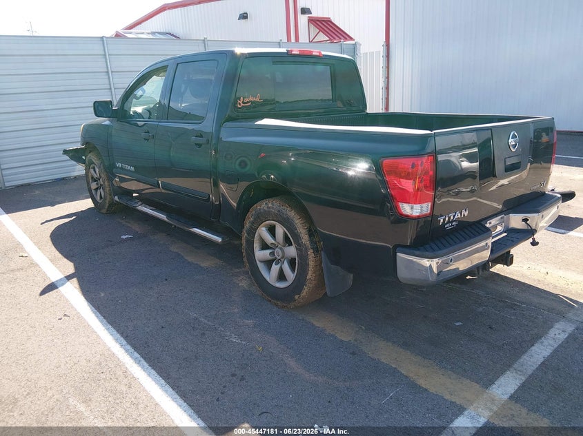Vin: 1n6ba0ed5cn321439, lot: 45945290, nissan titan sv 20123