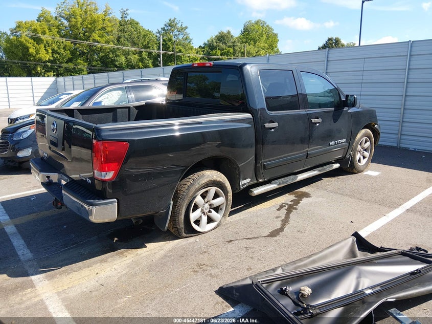 Vin: 1n6ba0ed5cn321439, lot: 45945290, nissan titan sv 20124