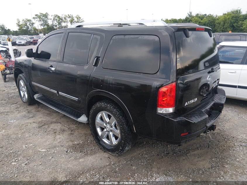 Vin: 5n1aa0ncxan619502, lot: 45945294, nissan armada platinum 20103
