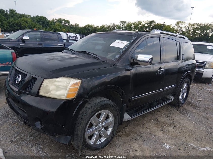 2010 Nissan Armada Platinum VIN: 5N1AA0NCXAN619502 Lot: 45447185
