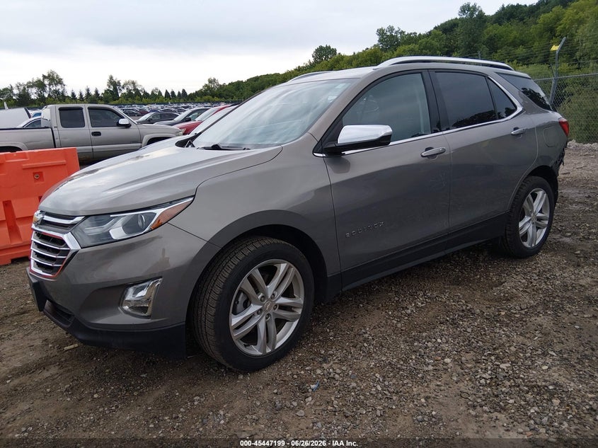 2019 Chevrolet Equinox, Удар ззаду, IAAI, VIN 3GNAXYEX0KS585279 — фото 2