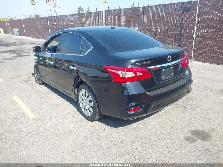 2017 NISSAN SENTRA SEDAN 1.8L I-4 DOHC, VVT, 124HP