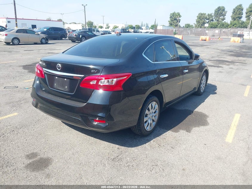 2017 NISSAN SENTRA SEDAN 1.8L I-4 DOHC, VVT, 124HP