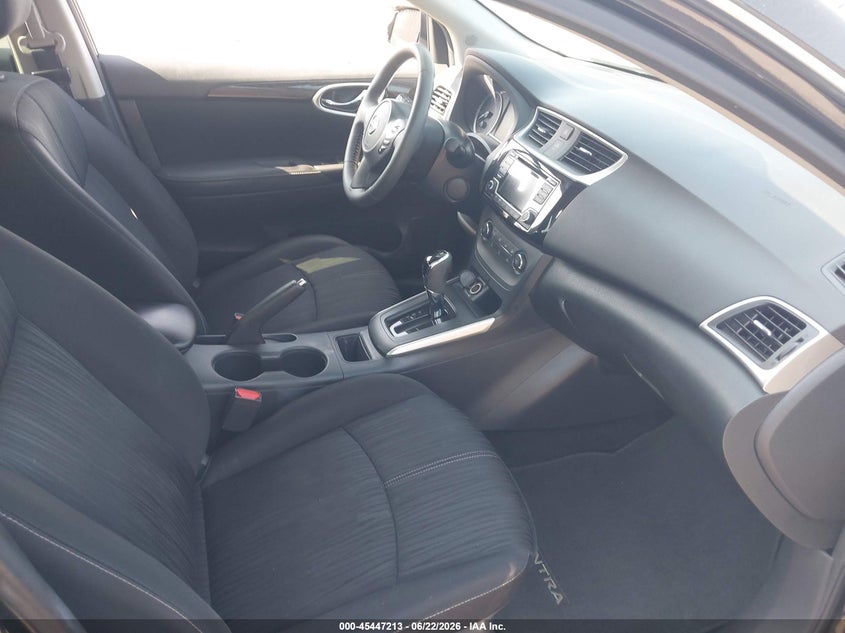 2017 NISSAN SENTRA SEDAN 1.8L I-4 DOHC, VVT, 124HP