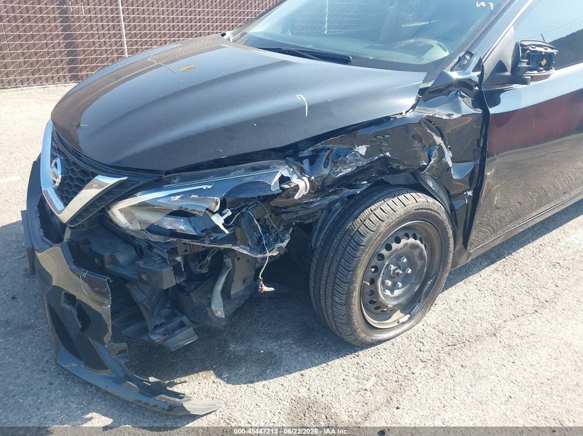 2017 NISSAN SENTRA SEDAN 1.8L I-4 DOHC, VVT, 124HP