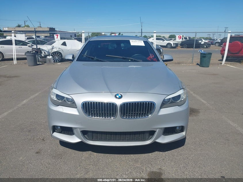2013 BMW 5ER SEDAN 3.0L I-6 DI, DOHC, VVT, TURBO, 300HP