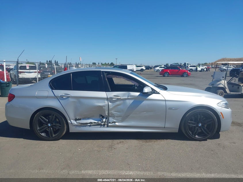 2013 BMW 5ER SEDAN 3.0L I-6 DI, DOHC, VVT, TURBO, 300HP