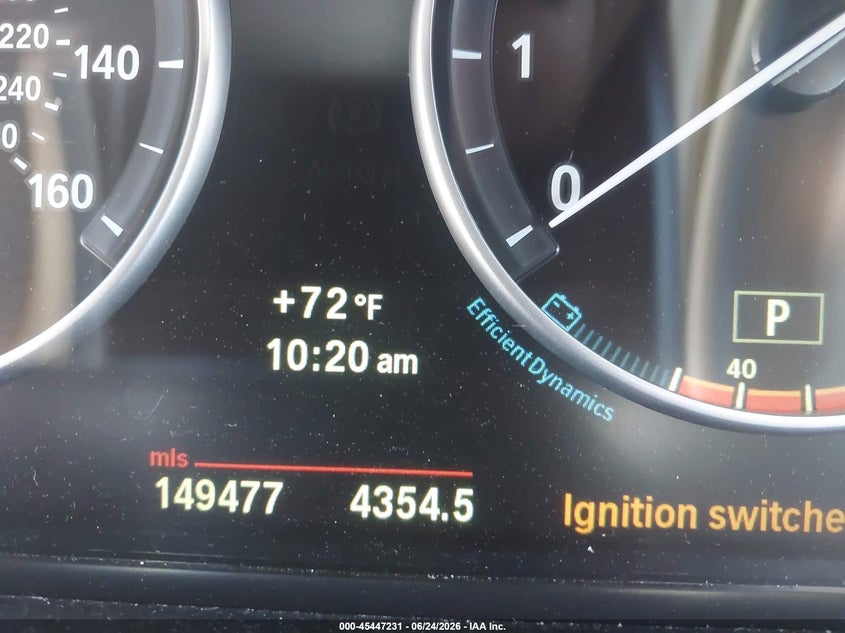 2013 BMW 5ER SEDAN 3.0L I-6 DI, DOHC, VVT, TURBO, 300HP