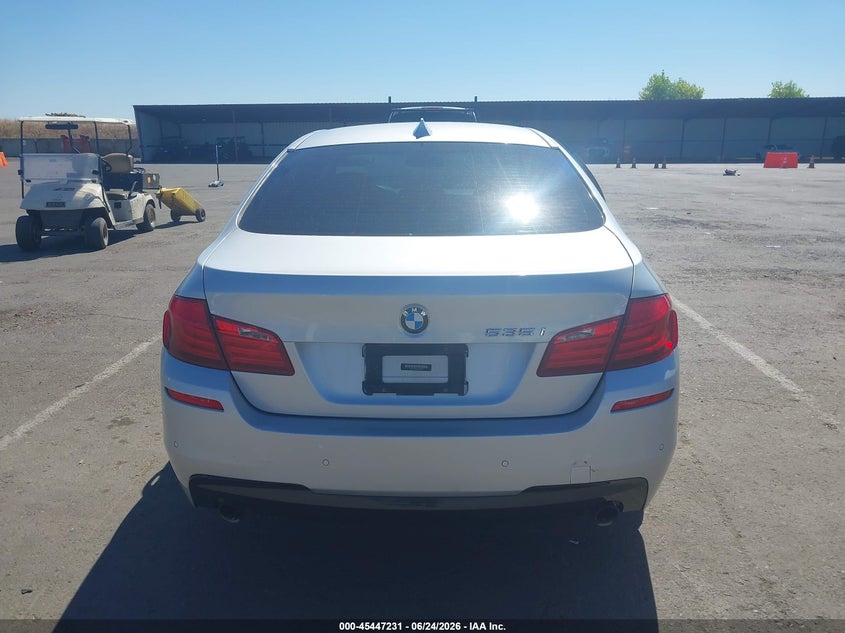 2013 BMW 5ER SEDAN 3.0L I-6 DI, DOHC, VVT, TURBO, 300HP