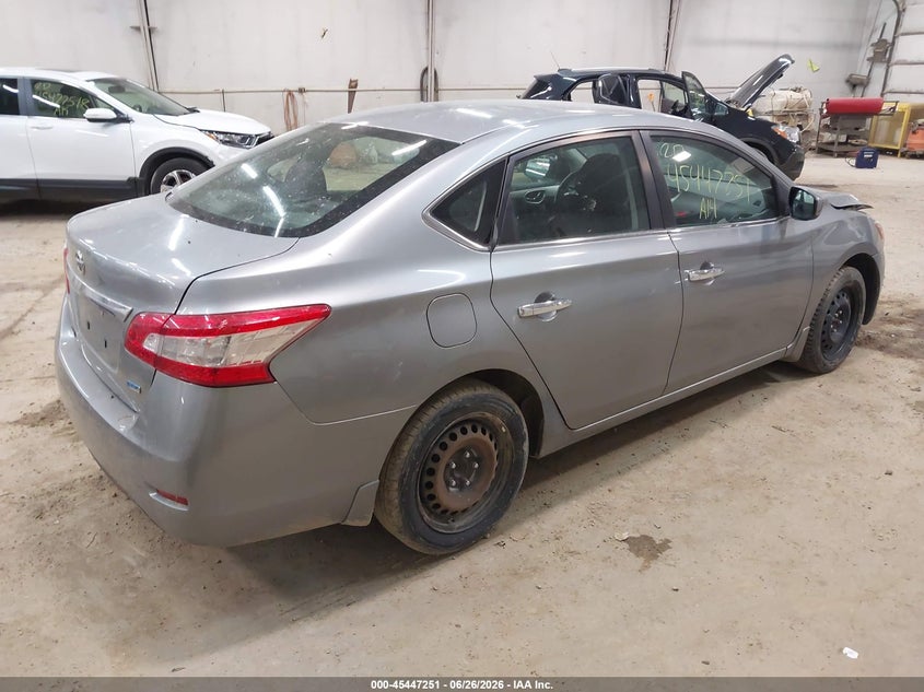 2014 NISSAN SENTRA auction photo 4