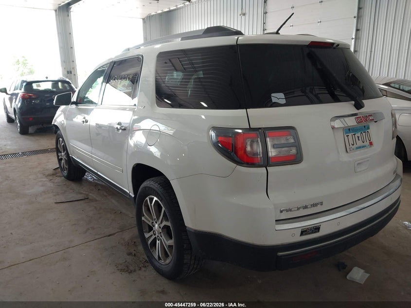 Vin: 1gkkvrkd1gj202806, lot: 45945368, gmc acadia slt-1 20163
