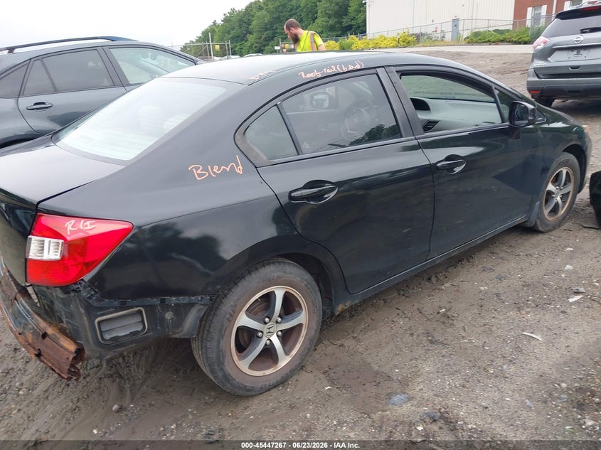 2012 HONDA CIVIC auction photo 4