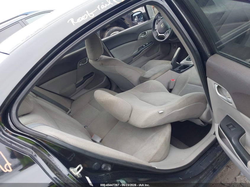 2012 HONDA CIVIC auction photo 8