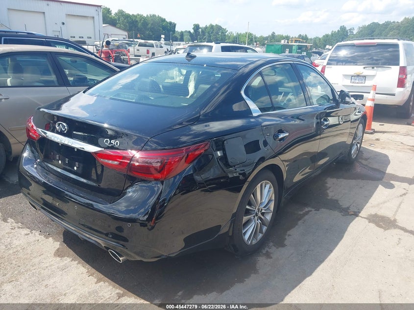 2024 INFINITI Q50 auction photo 4