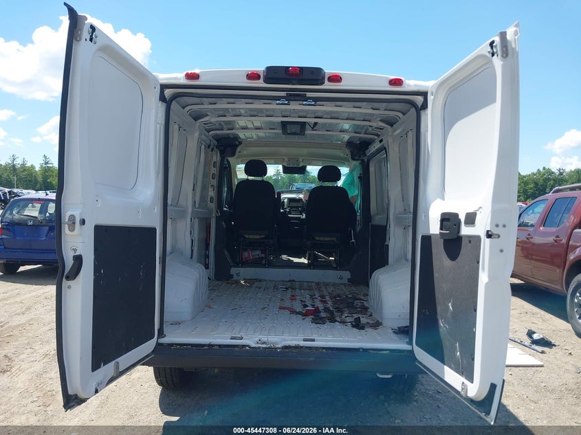2026 Ram Promaster 1500 Tradesman Low Roof 118 Wb W/Pass Seat VIN: 3C6LRVNG7TE162202 Lot: 45447308