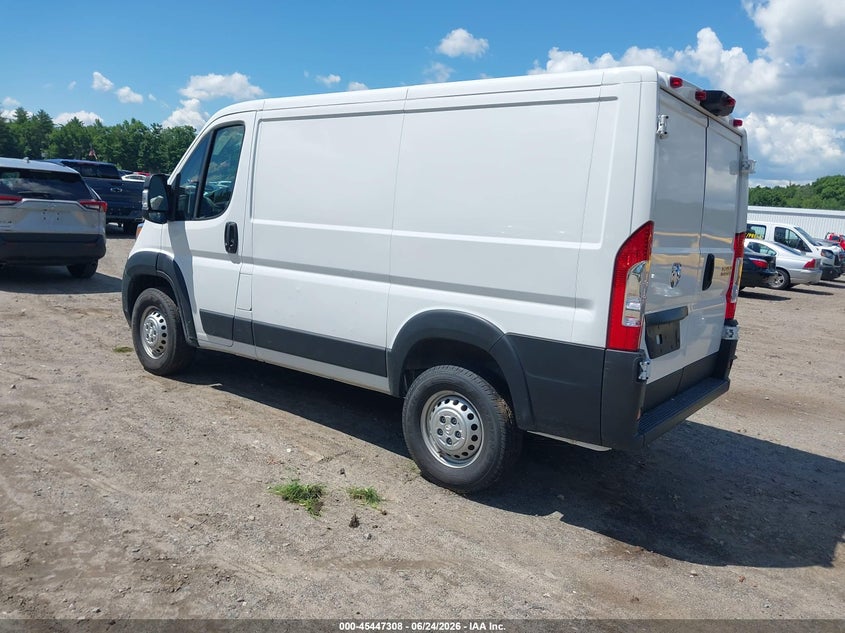 Vin: 3c6lrvng7te162202, lot: 45945418, ram promaster 1500 tradesman low roof 118 wb w/pass seat 20263