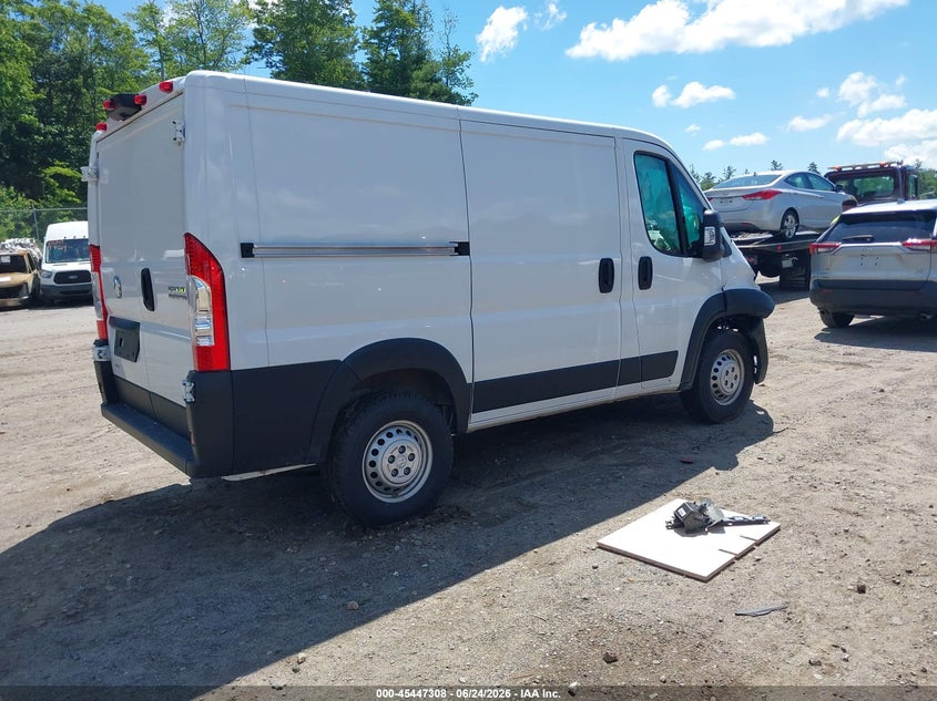 Vin: 3c6lrvng7te162202, lot: 45945418, ram promaster 1500 tradesman low roof 118 wb w/pass seat 20264