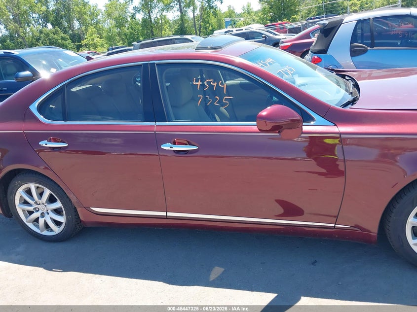 2009 Lexus Ls 460 VIN: JTHCL46F395001441 Lot: 45447325