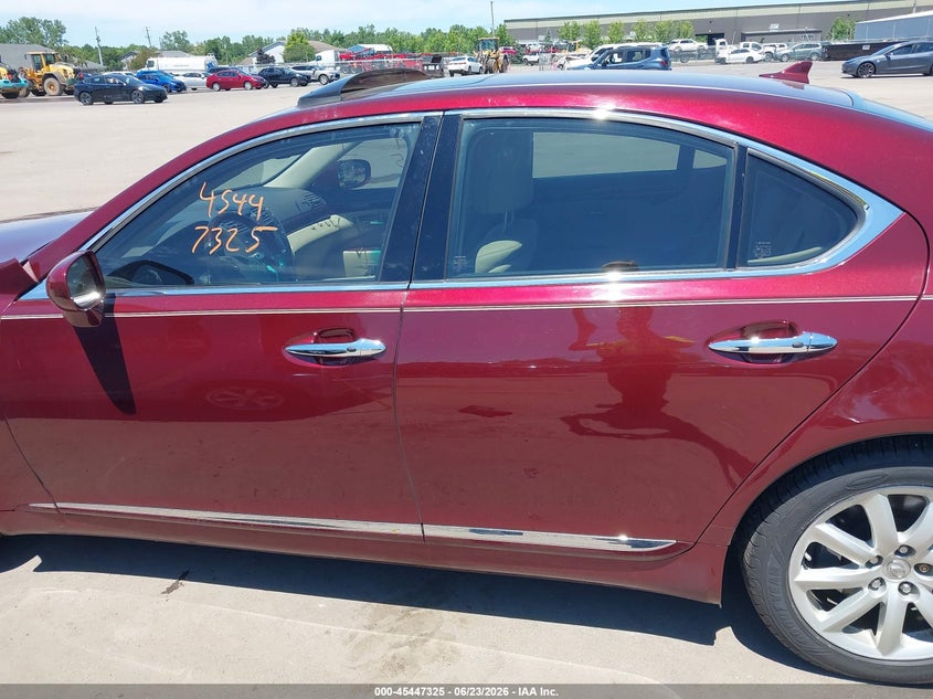2009 Lexus Ls 460 VIN: JTHCL46F395001441 Lot: 45447325