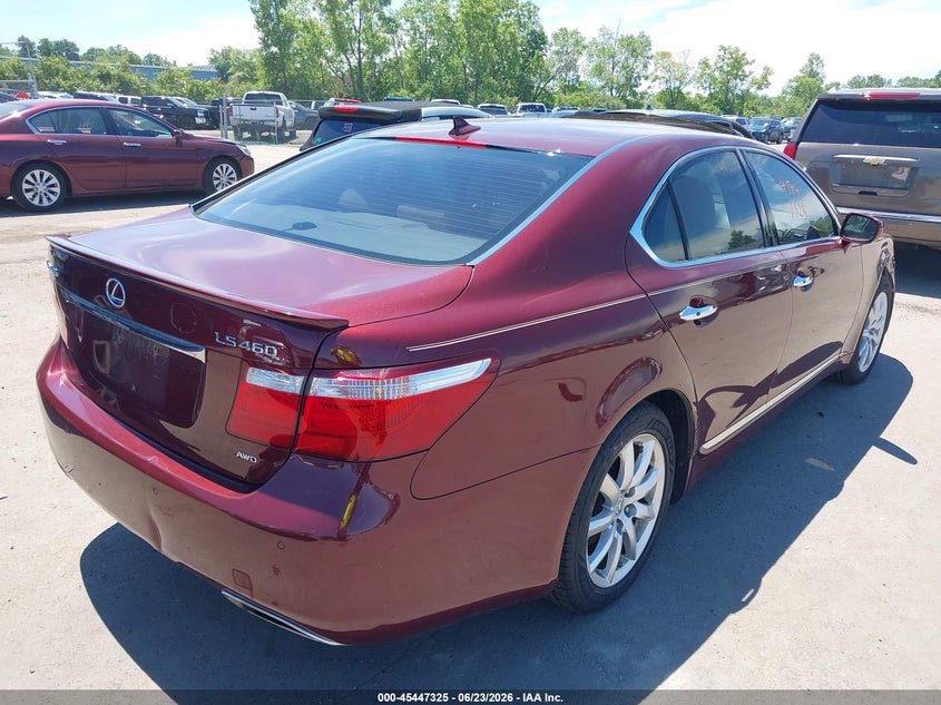 2009 LEXUS LS 460 auction photo 4