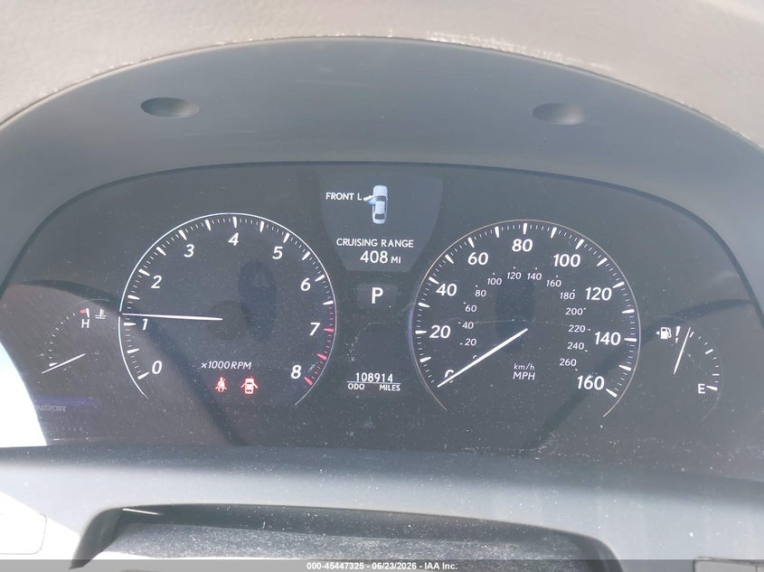 2009 LEXUS LS 460 auction photo 7