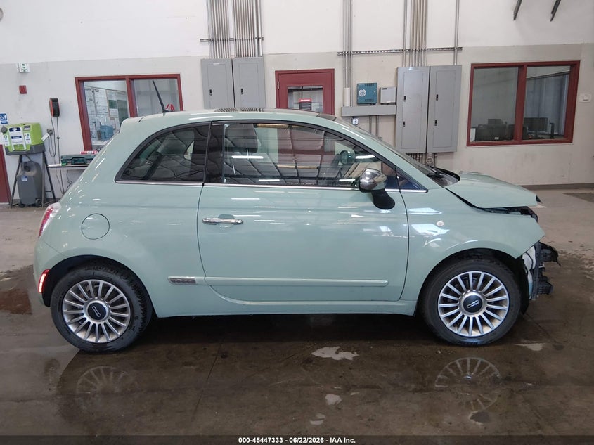 2015 Fiat 500 Lounge VIN: 3C3CFFCR6FT710237 Lot: 45447333
