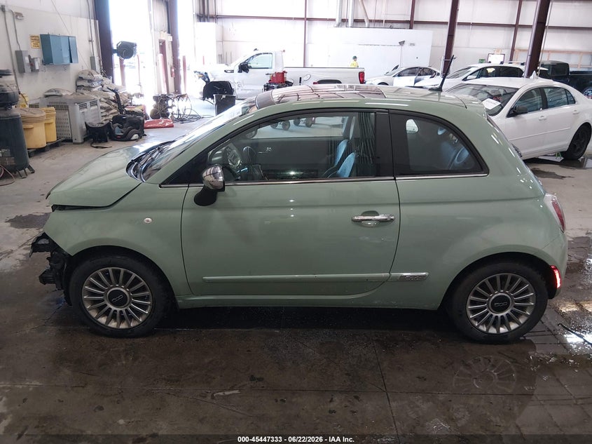 2015 Fiat 500 Lounge VIN: 3C3CFFCR6FT710237 Lot: 45447333