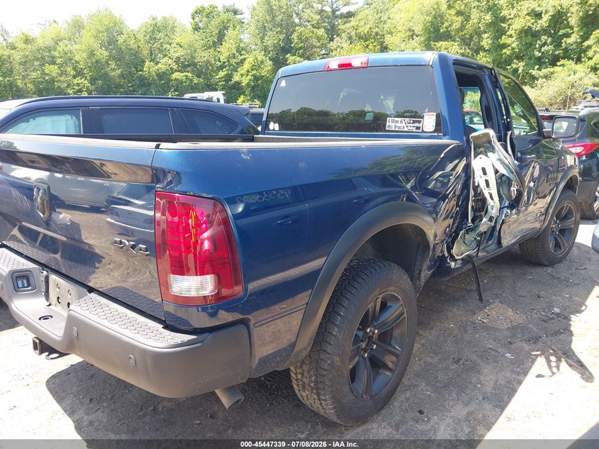 Vin: 1c6rr7gg9ns230583, lot: 45945448, ram 1500 classic warlock  4x4 6'4 box 20223