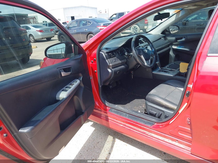 2012 TOYOTA CAMRY SEDAN 2.5L I-4 DOHC, VVT, 178HP