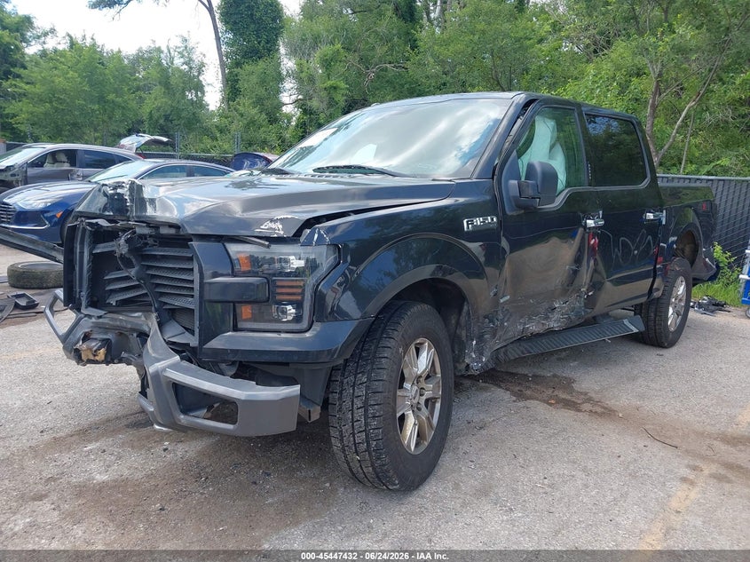 2015 Ford F-150, Front End, IAAI, VIN 1FTEW1EP9FKD42298 — photo 2