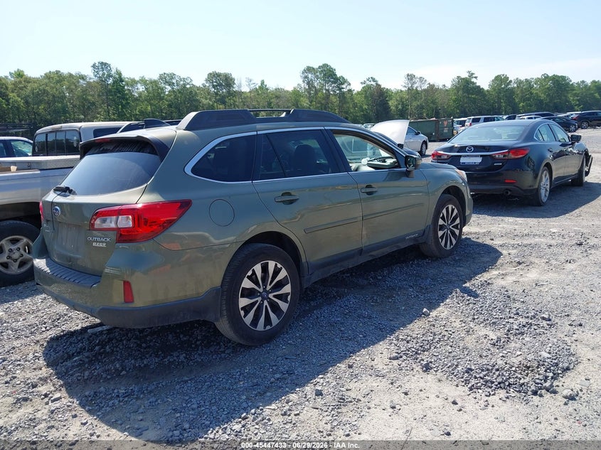 Vin: 4s4bsakc5h3202046, lot: 45945542, subaru outback 2.5i limited 20174