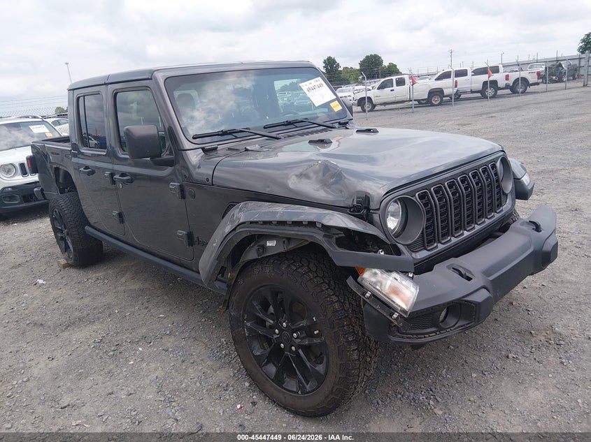 Vin: 1c6pjtag0sl514996, lot: 45945558, jeep gladiator nighthawk 20251