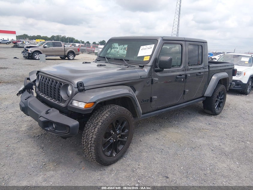 Vin: 1c6pjtag0sl514996, lot: 45945558, jeep gladiator nighthawk 20252