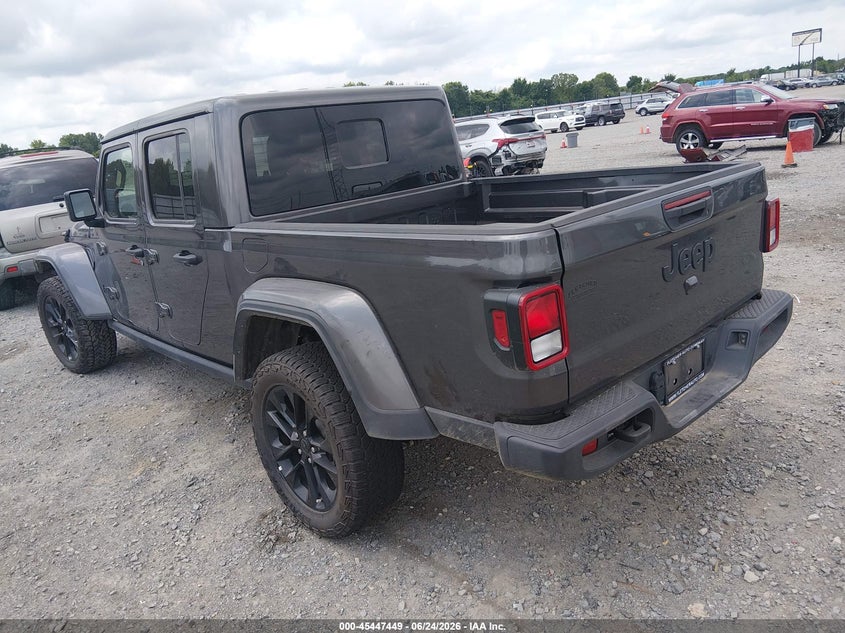 Vin: 1c6pjtag0sl514996, lot: 45945558, jeep gladiator nighthawk 20253